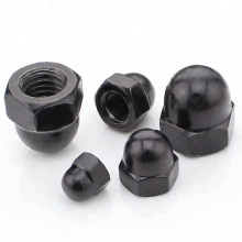 Carbon Steel Black Zinc Plated Acorn Nut DIN1587